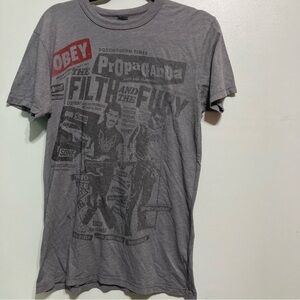 Vintage Obey T-Shirt Made in USA M